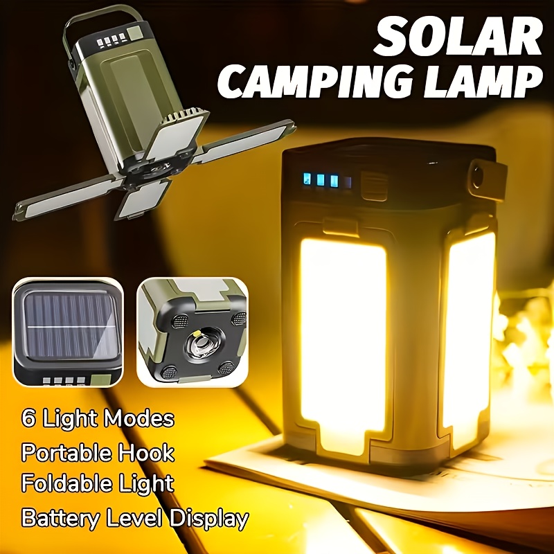 Outdoor Lighting Portable - Solarna przenośna lampa kempingowa z ładowaniem