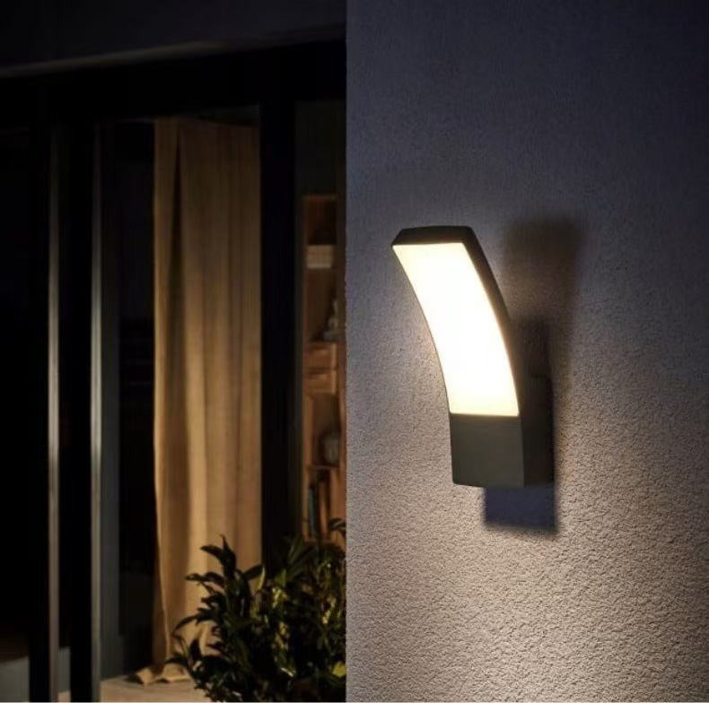Outdoor Lighting Hardwired - Wodoodporna lampa ścienna LED 2026, podłączana
