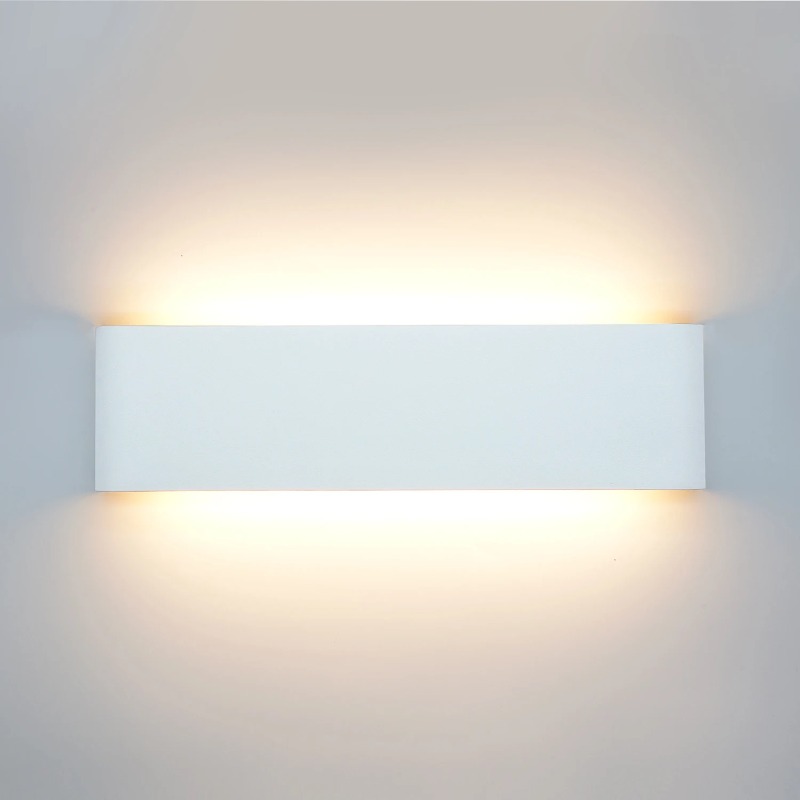 Outdoor Lighting Hardwired - Nowoczesne kinkiety ścienne zasilane zasilaniem stałym,