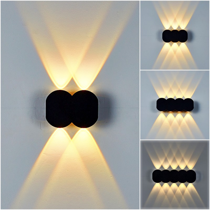 Outdoor Lighting Hardwired - Nowoczesna zewnętrzna lampa ścienna LED ze