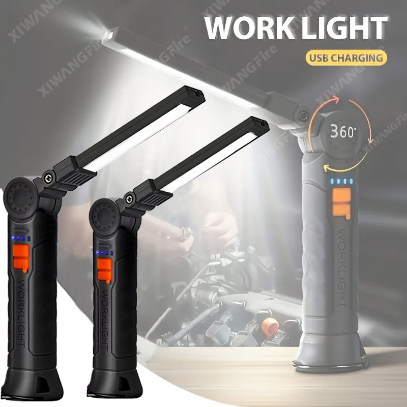 Outdoor Lighting House - Akumulatorowa latarka LED z magnesem i