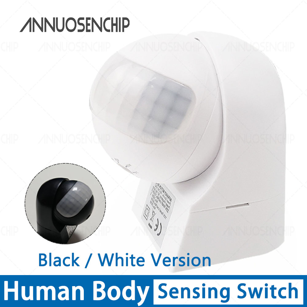 Outdoor Lighting With Motion Sensor - Wodoodporny zewnętrzny czujnik ruchu PIR na