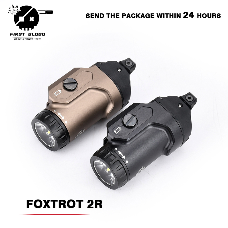 Outdoor Lighting House - Latarka taktyczna FOXTROT2R 700 lumenów, uniwersalna,