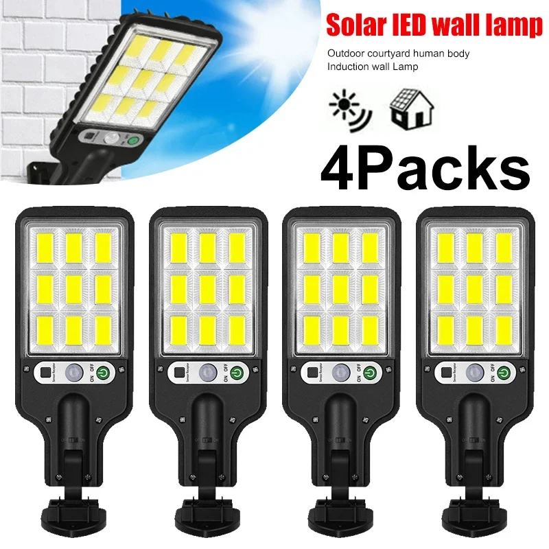 Outdoor Lighting Solar - Mocna LED-owa lampa solarna zewnętrzna do
