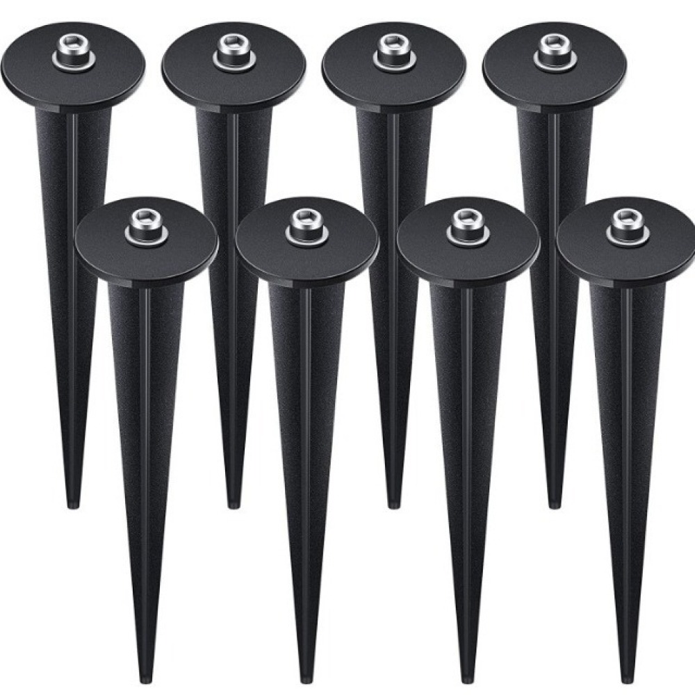 Outdoor Lighting Ground Fixtures - Zewnętrzny ogrodowy reflektor solarny z podstawą