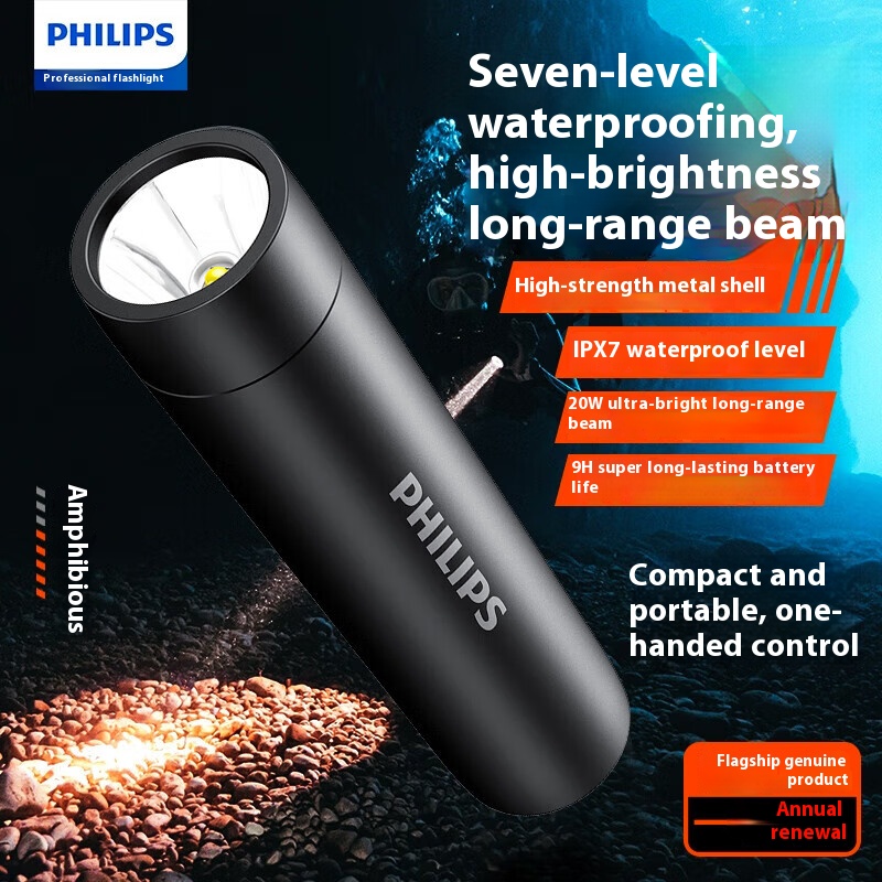Outdoor Lighting Philips - Nowa latarka Philips o wysokiej intensywności,