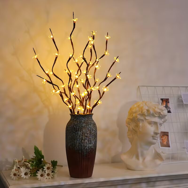 Outdoor Lighting For Home - 1/2 szt. 20 LED Lampki Gałązki