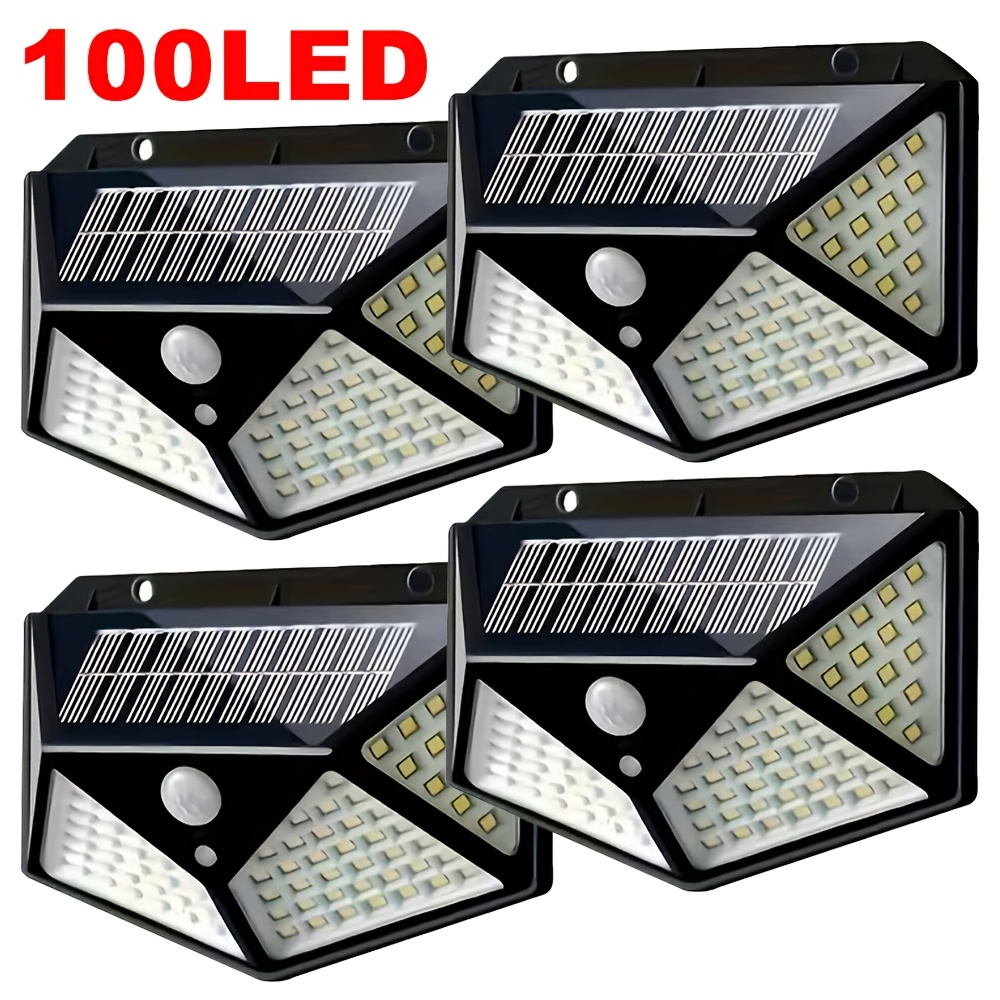 Outdoor Lighting Portable - 100 LED Zewnętrzna Solarna Lampa Ogrodowa