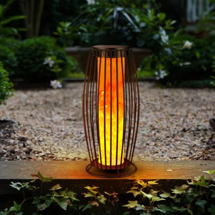 Outdoor Lighting Solar - Solarna lampa podłogowa z efektem migoczącego