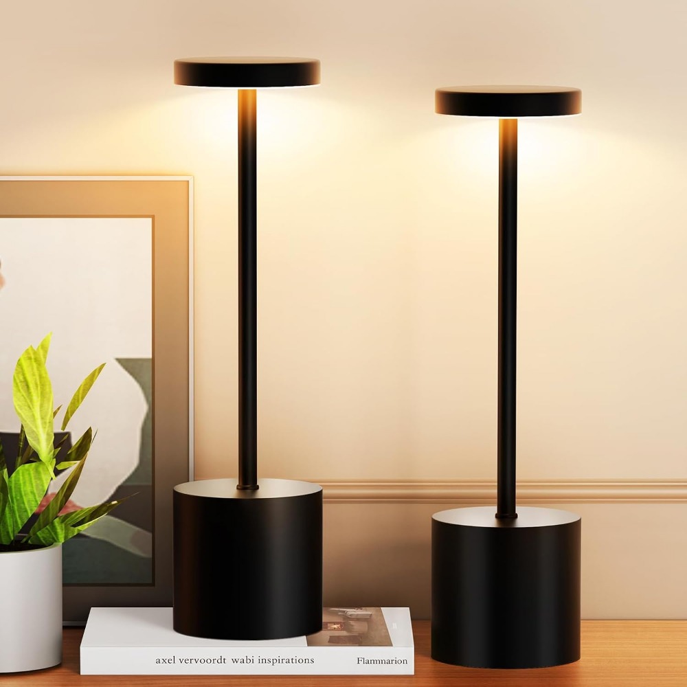 Outdoor Lighting Portable - Bezprzewodowy zestaw lamp stołowych z baterią