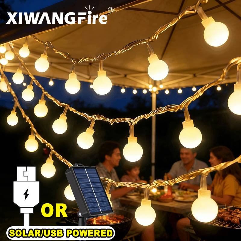 Lampki solarne/USB/bateryjne,  – Outdoor Lighting Solar recenzja i cena