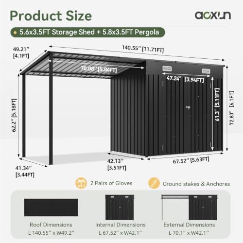 Szopa ogrodowa 6x4FT z twardym – Outdoor Lighting Solar recenzja i cena