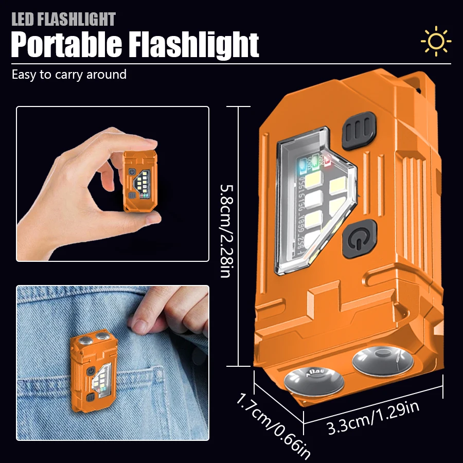 Mini Latarka EDC Brelok Akumul – Outdoor Lighting Setup recenzja i cena