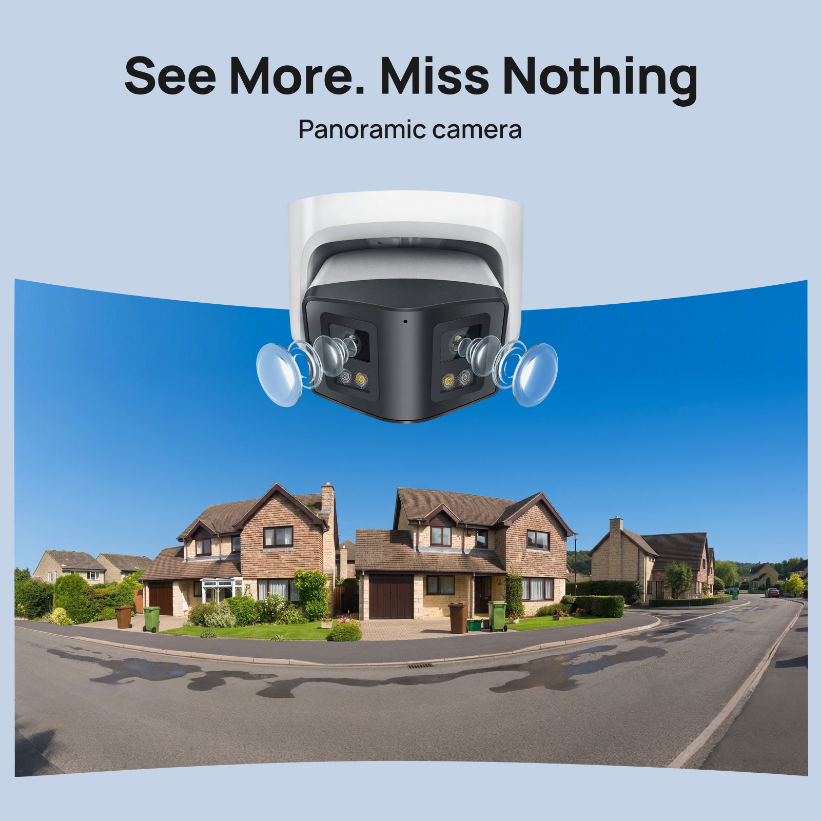 Kamera IP Vikylin 4MP Panorami – Outdoor Lighting Mains Powered recenzja i cena