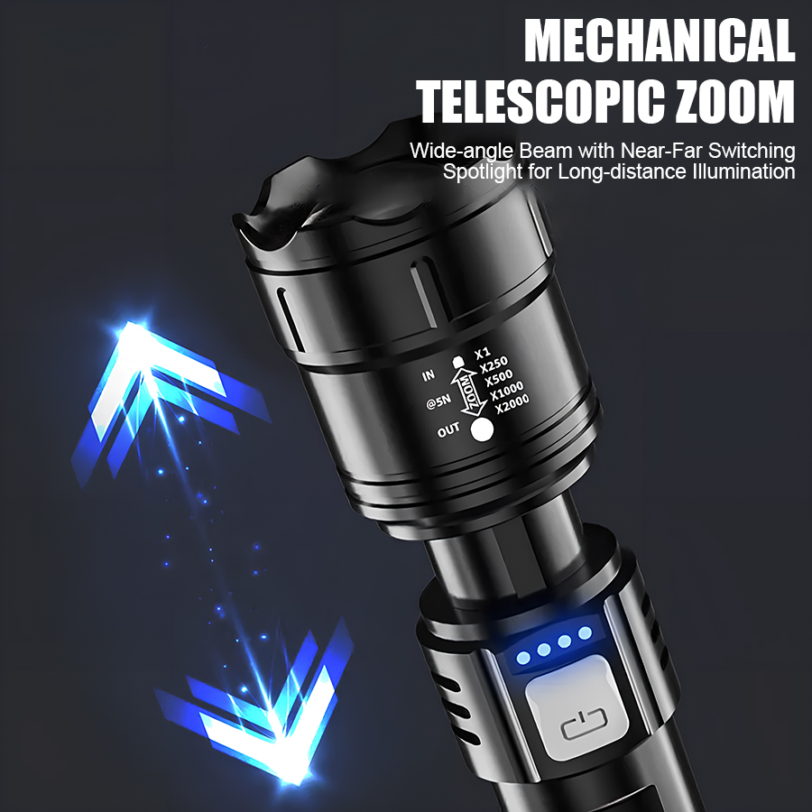 Wysokiej Mocy Latarka LED P50, – Outdoor Lighting House recenzja i cena
