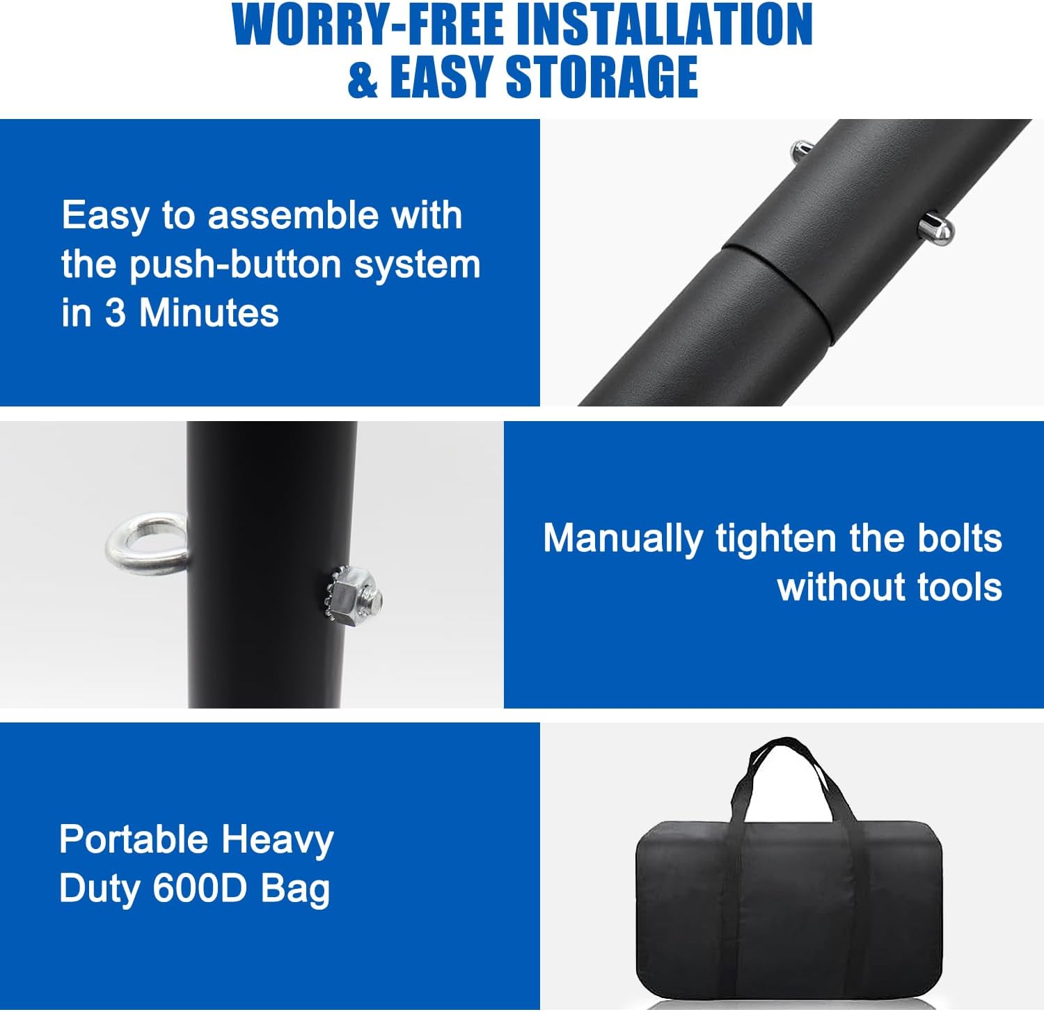 Przenośna siatka do siatkówki  – Outdoor Lighting Portable recenzja i cena
