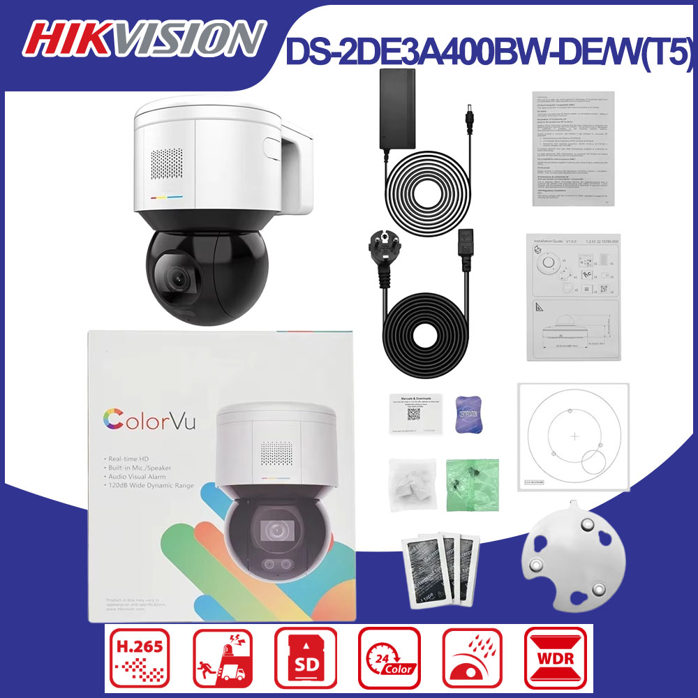 Kamera IP Hikvision DS-2DE3A40 – Outdoor Lighting Mains Powered recenzja i cena