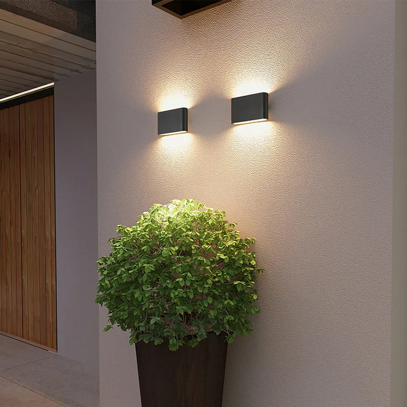 Nowoczesna lampa ścienna LED z – Outdoor Lighting Hardwired recenzja i cena