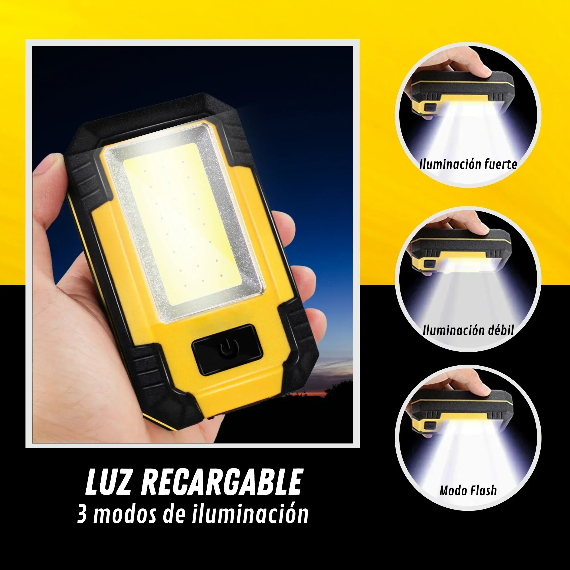 Przenośna lampa robocza z akum – Outdoor Lighting Hooks recenzja i cena