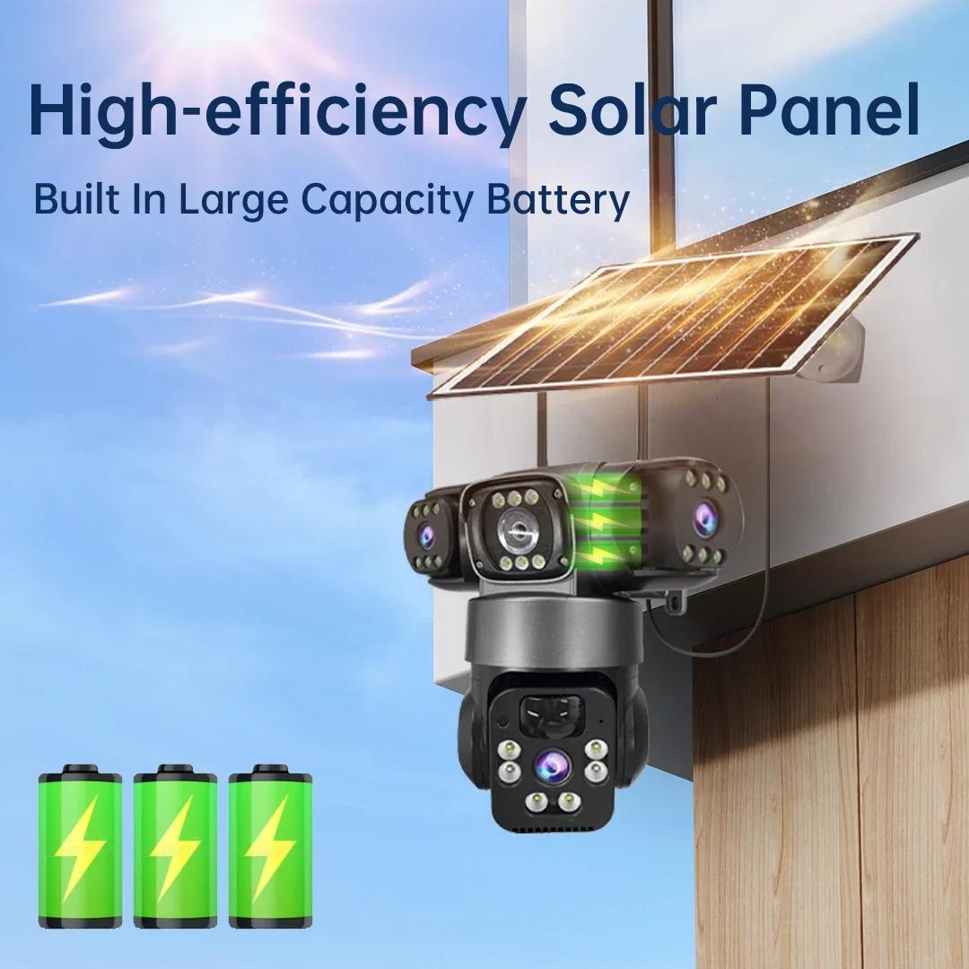 Kamera solarna 5MP z 3 obiekty – Outdoor Lighting Mains Powered recenzja i cena