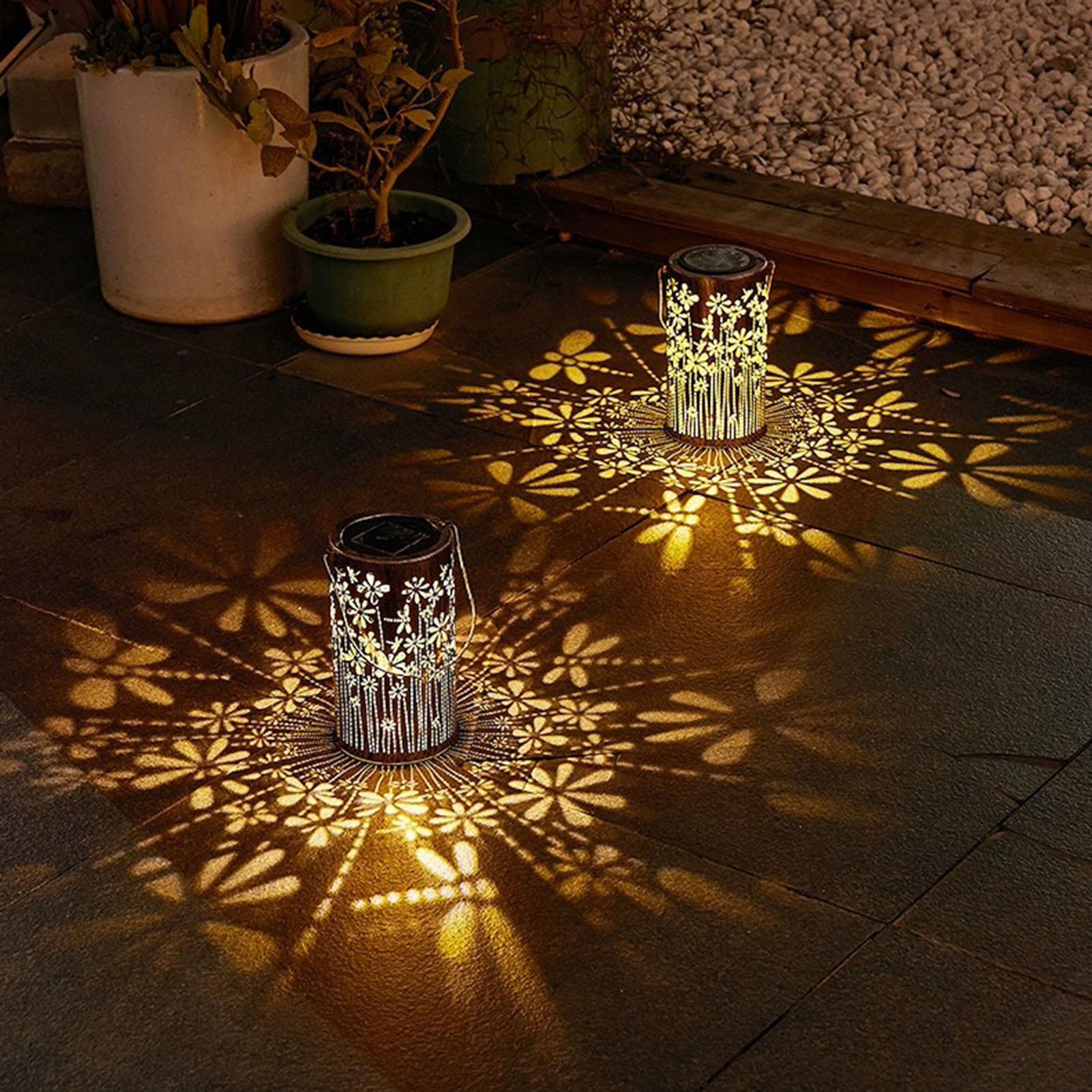 Kolorowe metalowe lampy solarn – Outdoor Lighting House recenzja i cena