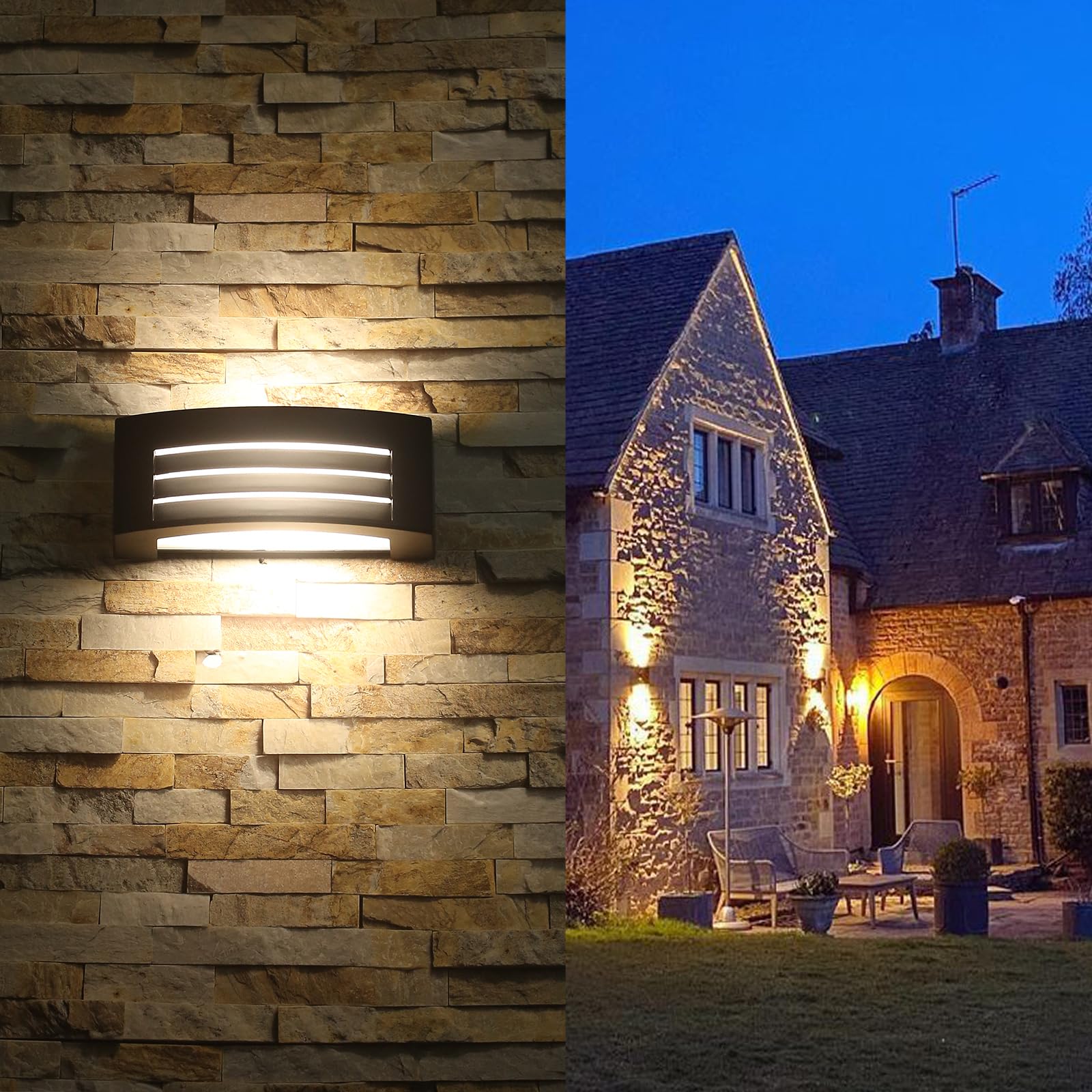 Zewnętrzny kinkiet, aluminiowy – Outdoor Lighting Mains Powered recenzja i cena