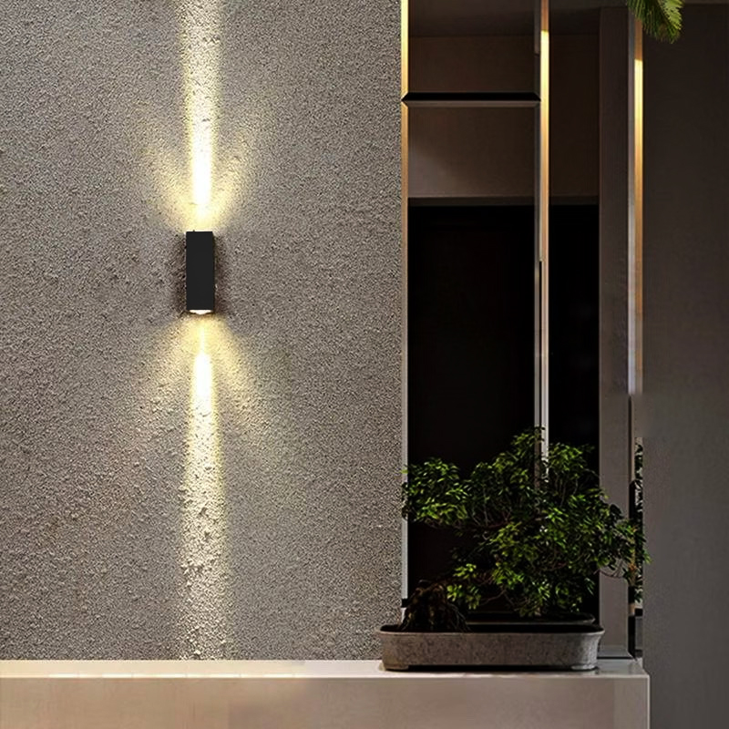 Aluminiowa lampa ścienna LED,  – Outdoor Lighting Hardwired recenzja i cena