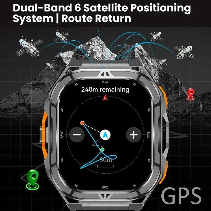 Luksusowy smartwatch AMOLED z  – Outdoor Lighting Smart Controller recenzja i cena