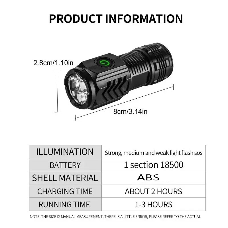 Mini latarka 3LED z klipsem do – Outdoor Lighting Setup recenzja i cena