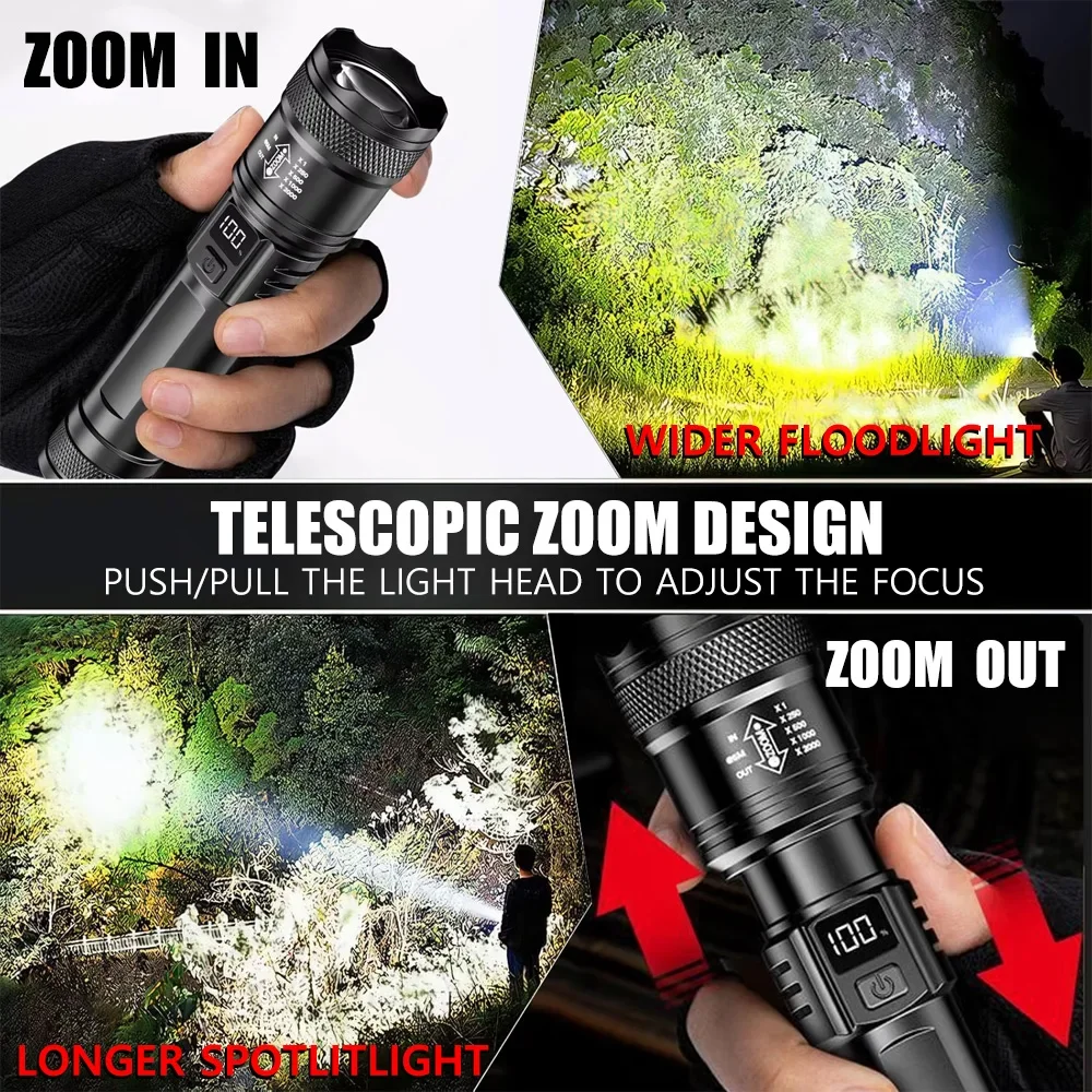 Akumulatorowa latarka LED z zo – Outdoor Lighting Usa recenzja i cena