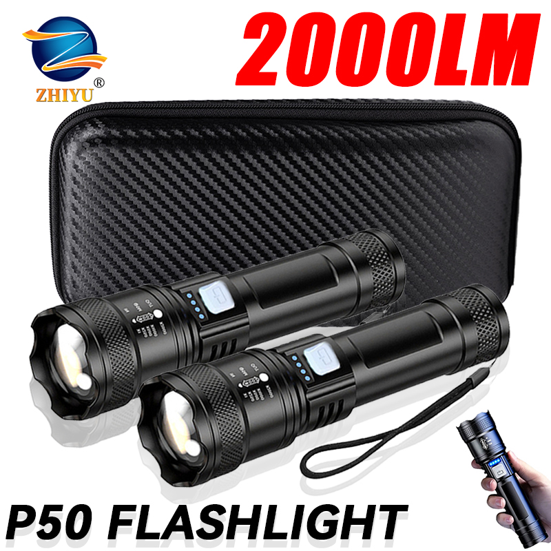 Latarka taktyczna LED 2000LM,  – Outdoor Lighting Usa recenzja i cena