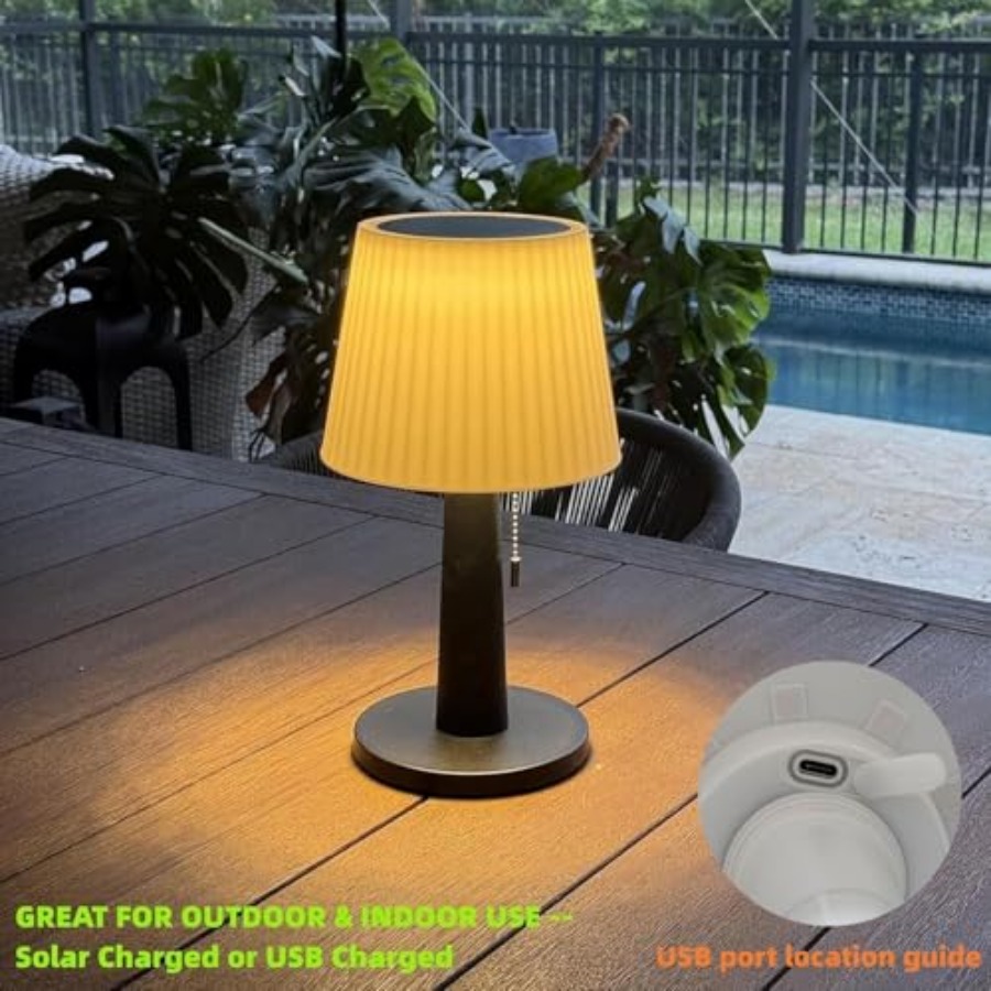 Solarna lampa stołowa do użytk – Outdoor Lighting Solar recenzja i cena