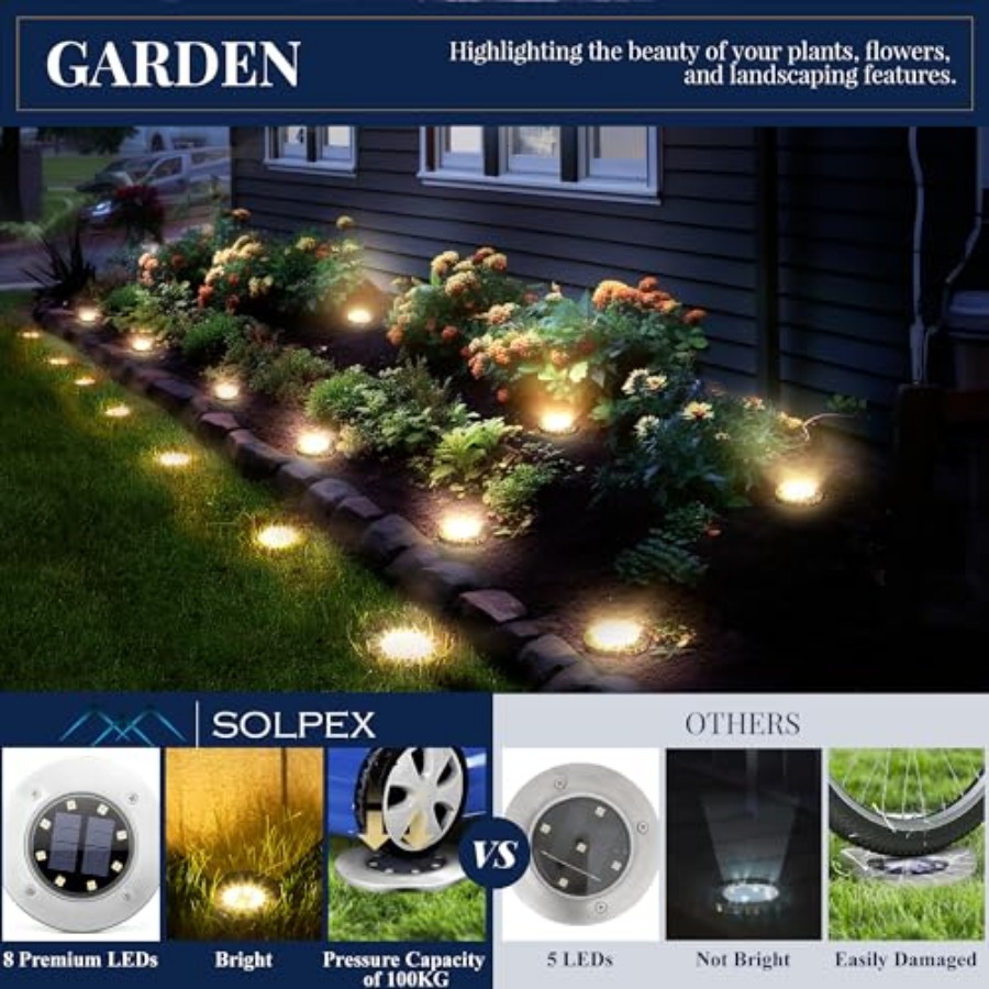 Solarne lampy gruntowe, solarn – Outdoor Lighting Solar recenzja i cena