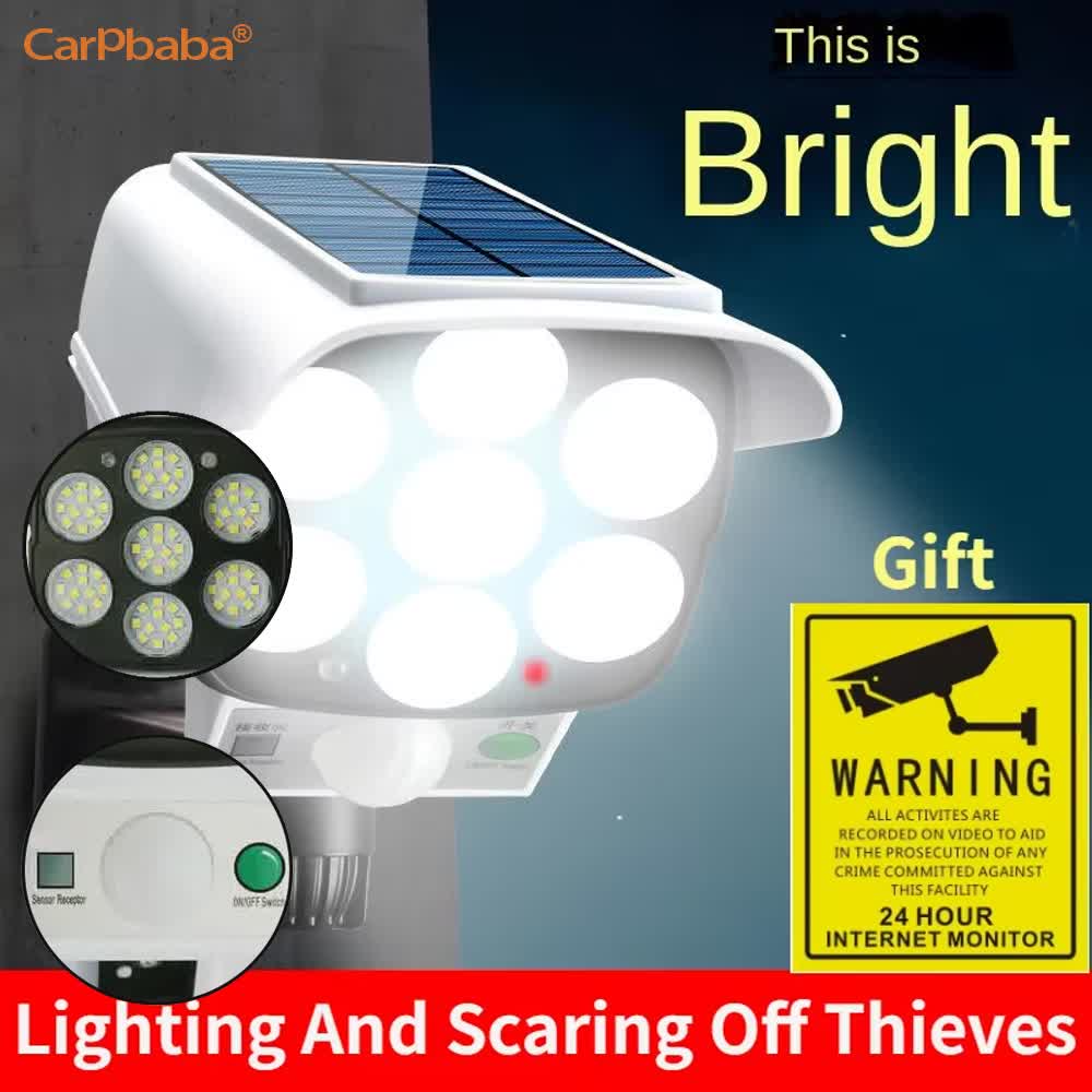 Zewnętrzna Solarna Lampa Bezpi – Outdoor Lighting With Motion Sensor recenzja i cena